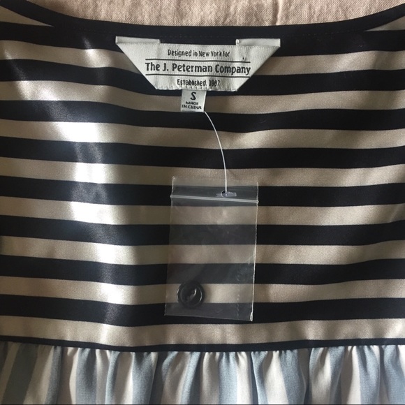 J. Peterman Co. French Silk Blouse - Picture 7 of 13